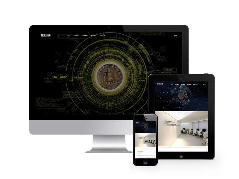 金融資本咨詢推廣落地頁類網(wǎng)站pbootcms模板(自適應手機端)