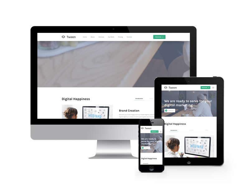 營銷服務類網站HTML靜態模板